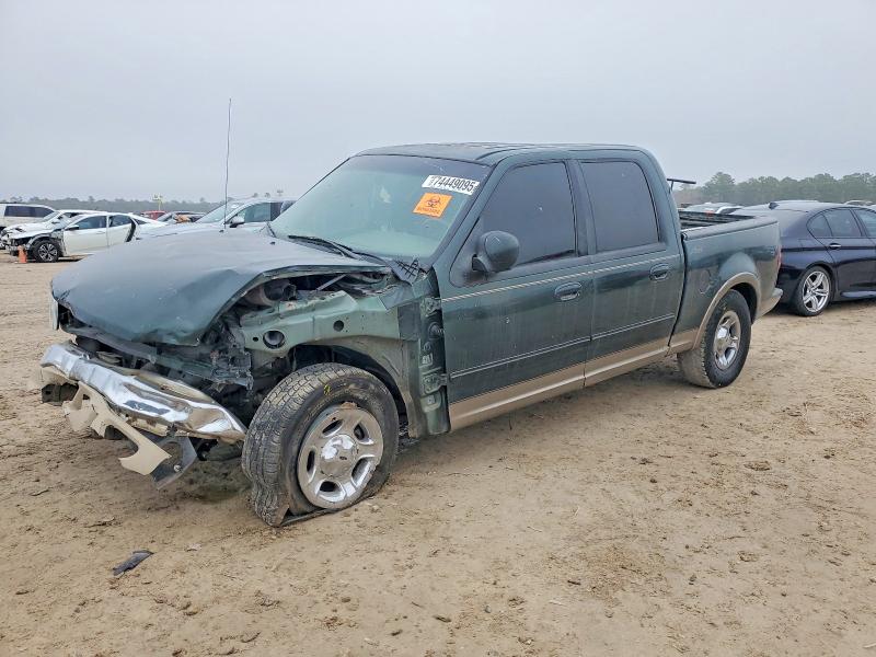 2002 Ford F-150 VIN 1FTRW07L52KD06009 COPART salvage auction — FRONT END, TX - SALVAGE VEHICLE TITLE (P), sold $675 on 2026-07-02 (photo 1)