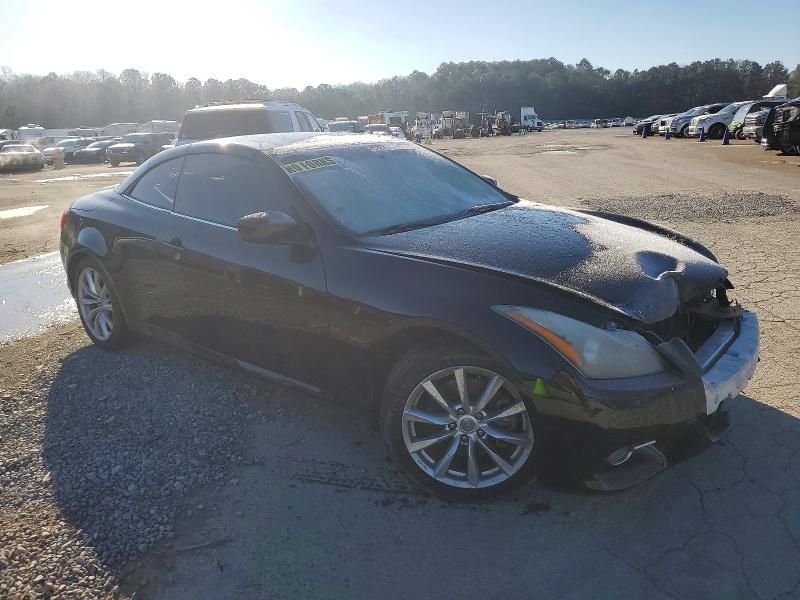 2012 Infiniti G VIN JN1CV6FEXCM201182 COPART salvage auction — FRONT END, Ms - Cert Of Title-Salvaged, sold $900 on 2026-07-10 (photo 4)