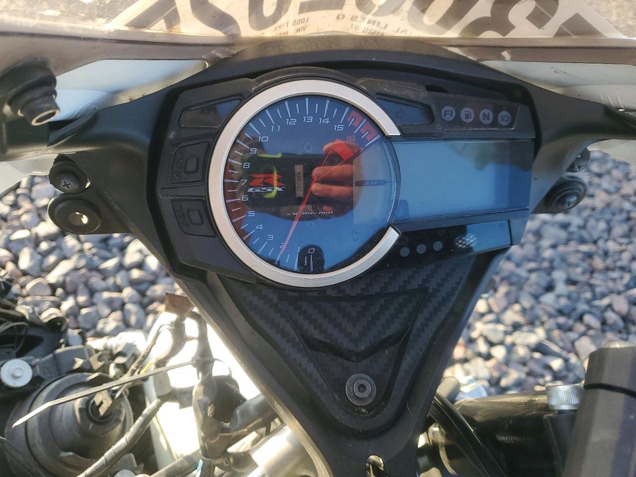 2019 Suzuki GSX-R600 VIN JS1GN7FA3K7101241 COPART salvage auction — Front End, MO - SALVAGE CERTIFICATE OF TITLE, sold $2,650 on 2026-06-25 (photo 7)
