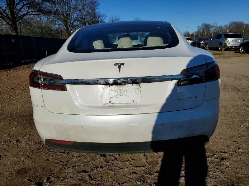 2021 Tesla Model s VIN 5YJSA1E25MF426604 COPART salvage auction — FRONT END, Md - Cert Of Salvage > 75% Damage, sold $7,300 on 2026-07-30 (photo 6)