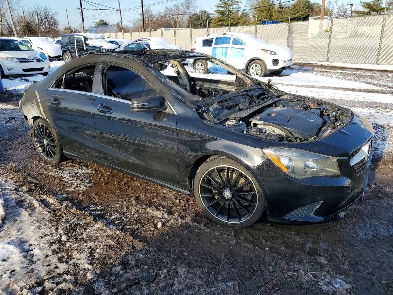 2014 Mercedes-benz Cla-klasse VIN WDDSJ4GB3EN132271 COPART salvage auction — BURN, Pa - Certificate Of Salvage, sold $1,200 on 2026-08-12 (photo 4)