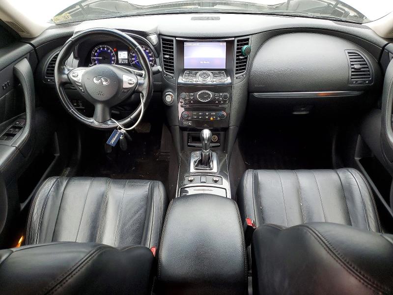 2012 Infiniti Fx35 VIN JN8AS1MW3CM153864 COPART salvage auction — FRONT END, Va - Certificate Of Title, sold $2,500 on 2026-07-22 (photo 8)