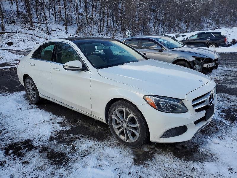 2017 Mercedes-benz C class VIN 55SWF4KB0HU208020 COPART salvage auction — SIDE, Nj - Cert Of Title-Salvage, sold $4,650 on 2026-07-09 (photo 4)