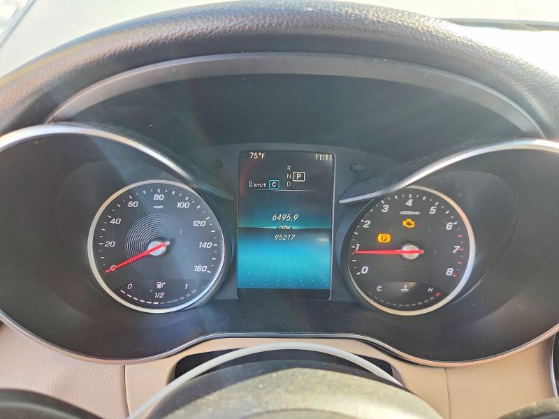 2020 Mercedes-benz C class VIN WDDWF8DB9LR563606 COPART salvage auction — SIDE, Fl - Certificate Of Destruction, sold $6,600 on 2026-08-11 (photo 9)