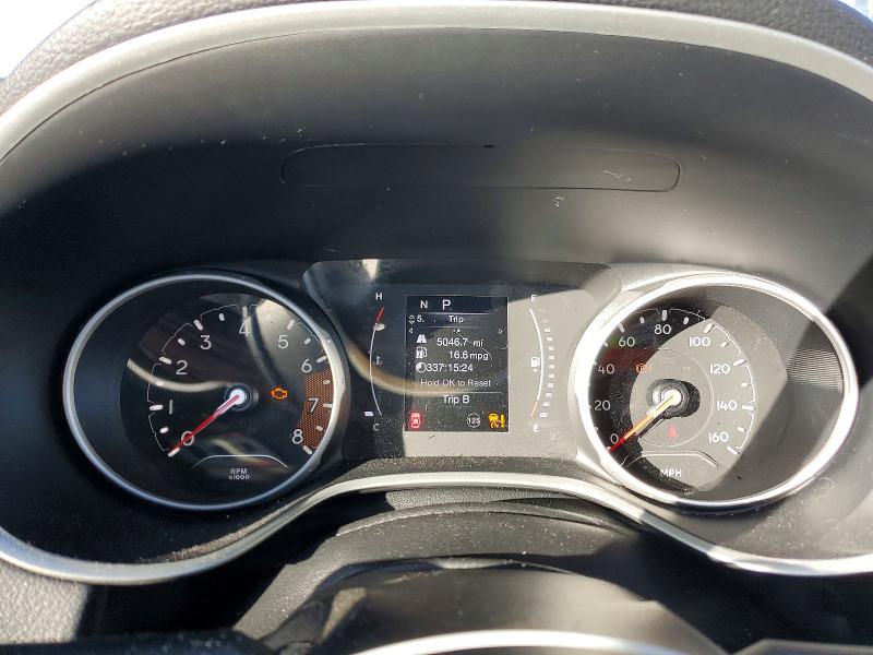 2020 Jeep Compass VIN 3C4NJDBB7LT244535 COPART salvage auction — FRONT END, Co - Salvage Title, sold $900 on 2026-07-22 (photo 9)