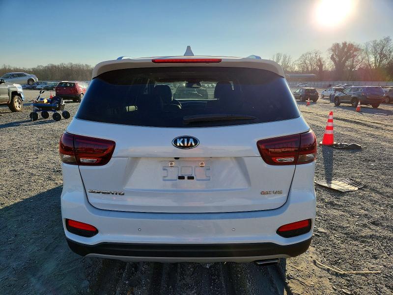 2019 Kia Sorento VIN 5XYPH4A59KG503449 COPART salvage auction — FRONT END, Sc - Certificate Of Title, sold $3,850 on 2026-07-06 (photo 6)
