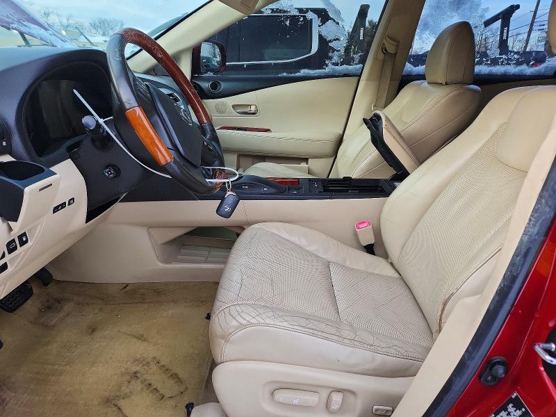 2010 Lexus Rx 450h VIN JTJBC1BA1A2016318 COPART salvage auction — MINOR DENT/SCRATCHES, Nh - Cert Of Title-Parts Only, sold $1,100 on 2026-07-26 (photo 7)
