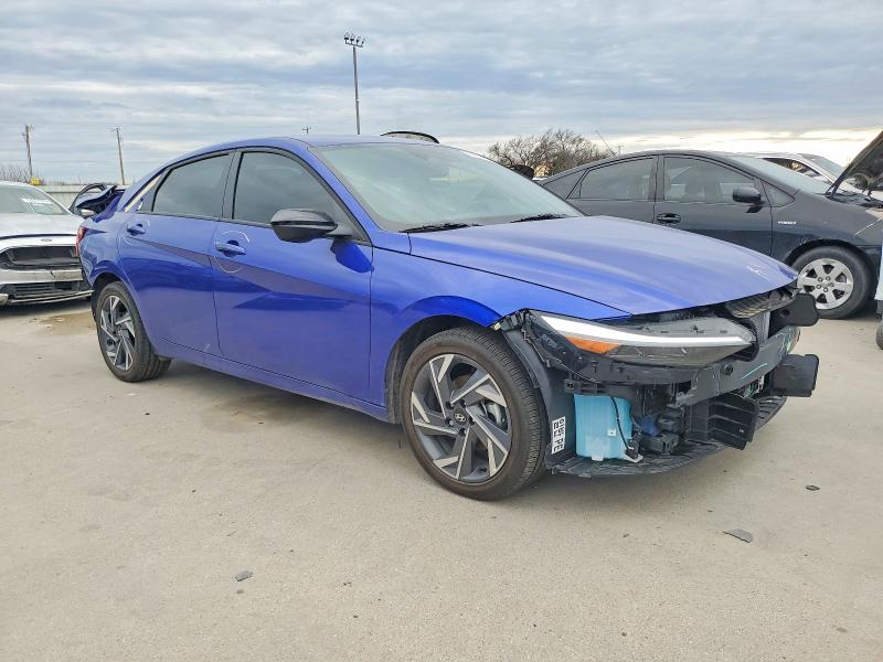 2025 Hyundai Elantra VIN KMHLM4DJ7SU176157 COPART salvage auction — REAR END, Tx - Salvage Vehicle Title, sold $6,600 on 2026-07-20 (photo 4)