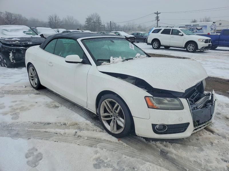 2011 Audi A5 VIN WAUVFAFH6BN005729 COPART salvage auction — FRONT END, Nj - Cert Of Title-Salvage, sold $375 on 2026-07-24 (photo 4)