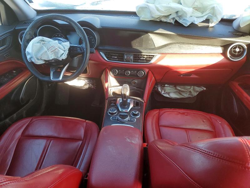 2020 Alfa romeo Stelvio VIN ZASPAKAN7L7C90712 COPART salvage auction — FRONT END, Wv - Salvage Certificate, sold $825 on 2026-07-27 (photo 8)