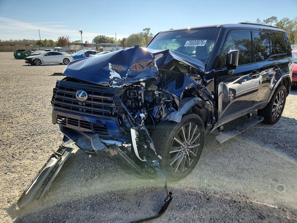 2025 Lexus GX 550 VIN JTJVBCDX4S5067051 COPART salvage auction — Front End, FL - CERT OF TITLE SLVG REBUILDABLE, sold $31,250 on 2026-04-14 (photo 1)