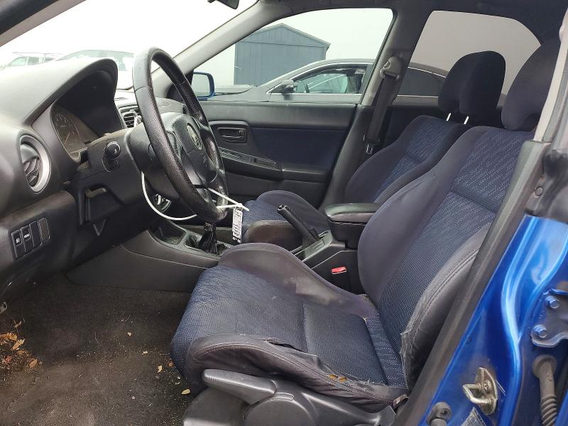 2002 Subaru Wrx VIN JF1GG29672G832514 COPART salvage auction — REAR END, Ca - Salvage Certificate, sold $650 on 2026-07-14 (photo 7)