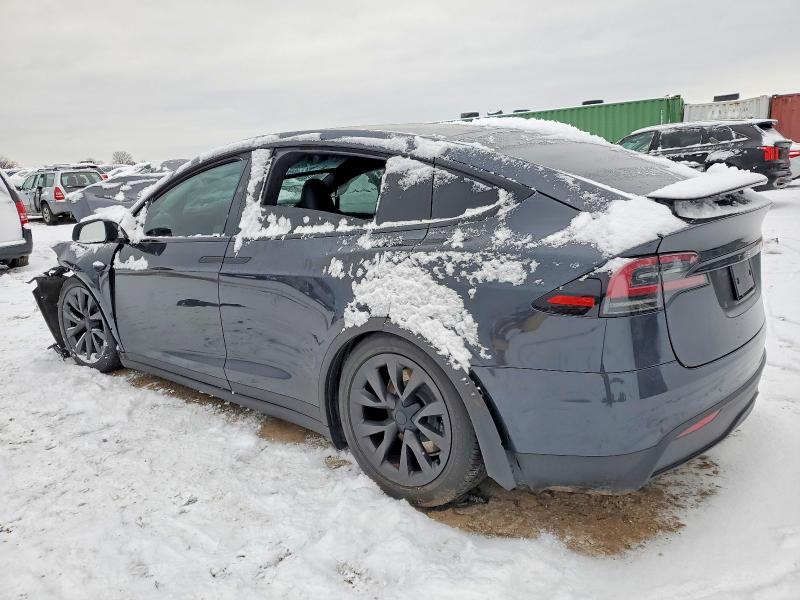 2024 Tesla Model x VIN 7SAXCDE54RF445506 COPART salvage auction — Front End, IL - SALVAGE CERTIFICATE, sold $15,700 on 2026-04-21 (photo 2)