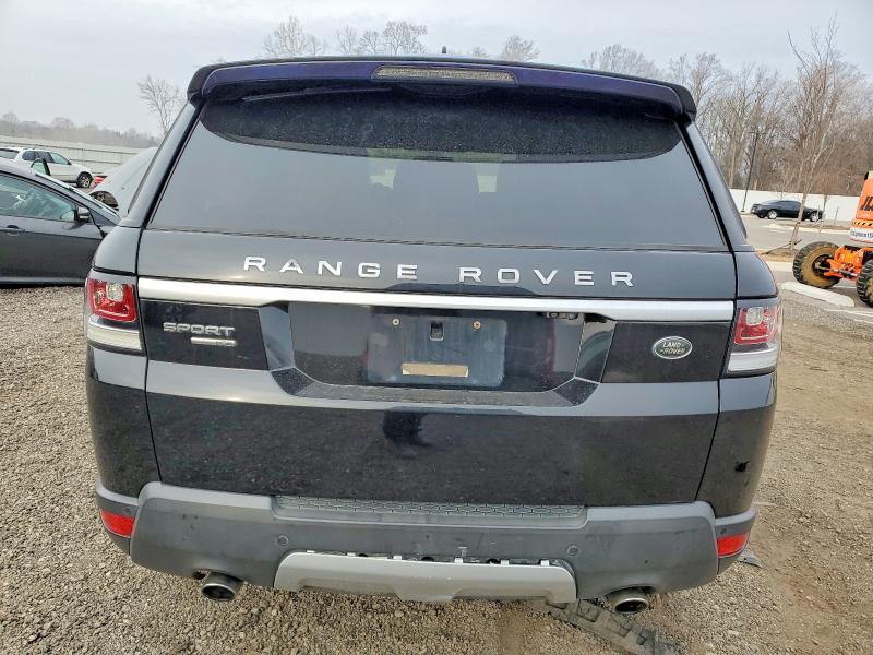 2016 Land rover Range rover sport VIN SALWR2PF0GA101798 COPART salvage auction — FRONT END, Md - Cert Of Salvage > 75% Damage, sold $700 on 2026-07-24 (photo 6)