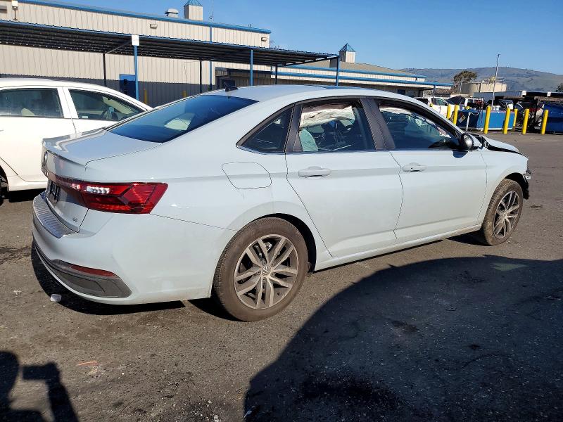 2025 Volkswagen Jetta VIN 3VW7X7BU2SM110161 COPART salvage auction — FRONT END, CA - SALVAGE CERTIFICATE, sold $2,700 on 2026-07-02 (photo 3)