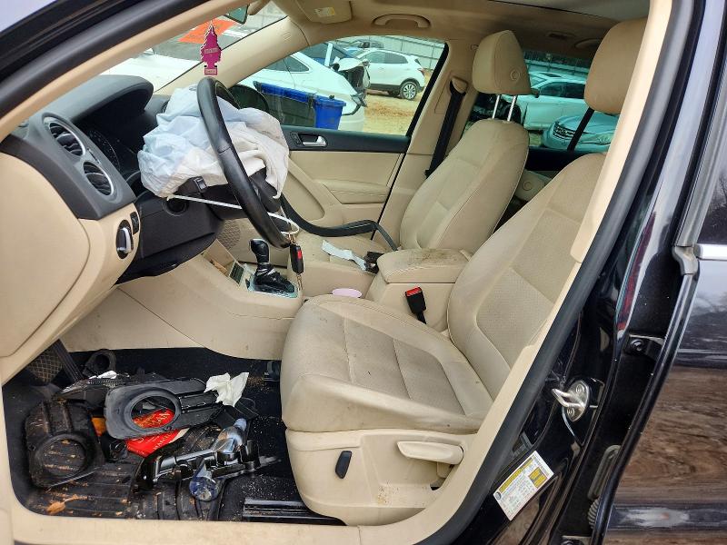 2013 Volkswagen Tiguan VIN WVGBV7AX8DW546574 COPART salvage auction — FRONT END, Salvage Title, sold $250 on 2026-08-11 (photo 7)