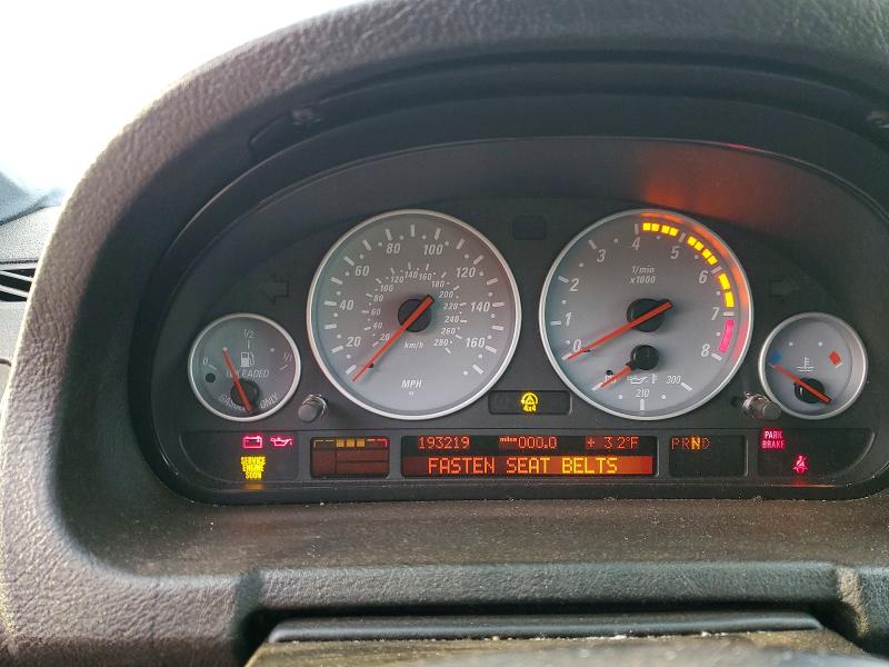 2005 BMW X5 VIN 5UXFA93505LE83452 COPART salvage auction — MECHANICAL, SC - CERT OF TITLE-SALVAGE, sold $200 on 2026-07-27 (photo 9)