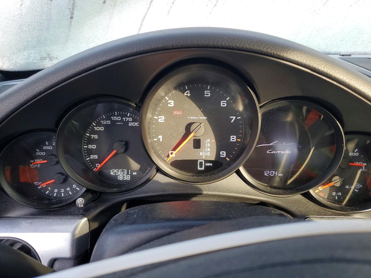 2013 Porsche 911 VIN WP0CA2A95DS140199 COPART salvage auction — Burn Engine, OR - SALVAGE TITLE CERTIFICATE, sold $17,200 on 2026-05-12 (photo 9)
