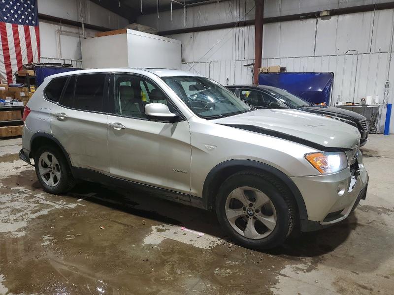 2011 BMW X3 VIN 5UXWX5C56BL712314 COPART salvage auction — FRONT END, Mt - Certificate Of Title, sold $950 on 2026-07-27 (photo 4)