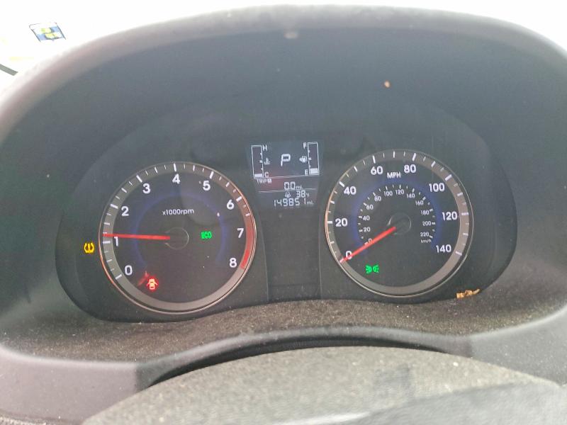 2017 Hyundai Accent VIN KMHCT5AE8HU312353 COPART salvage auction — REAR END, NJ - CERT OF TITLE-SALVAGE, sold $475 on 2026-07-28 (photo 9)