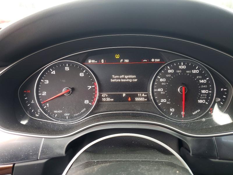 2018 Audi A6 VIN WAUG8AFCXJN046449 COPART salvage auction — MINOR DENT/SCRATCHES, GA - CERT OF TITLE-SALVAGE, sold $8,300 on 2026-07-27 (photo 9)