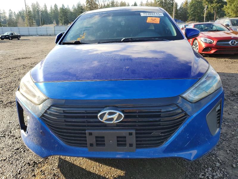2019 Hyundai Ioniq VIN KMHC65LC9KU179936 COPART salvage auction — FRONT END, Ca - Certificate Of Title, sold $2,475 on 2026-07-28 (photo 5)