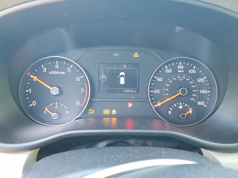 2019 Kia Sportage VIN KNDPM3AC6K7551671 COPART salvage auction — FRONT END, Il - Salvage Certificate, sold $2,150 on 2026-07-21 (photo 9)