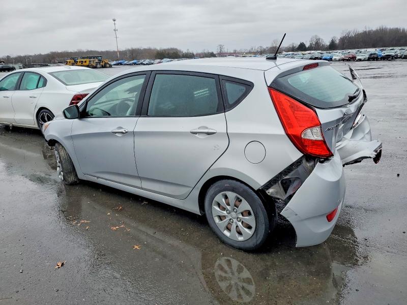 2017 Hyundai Accent VIN KMHCT5AE8HU312353 COPART salvage auction — REAR END, NJ - CERT OF TITLE-SALVAGE, sold $475 on 2026-07-28 (photo 2)