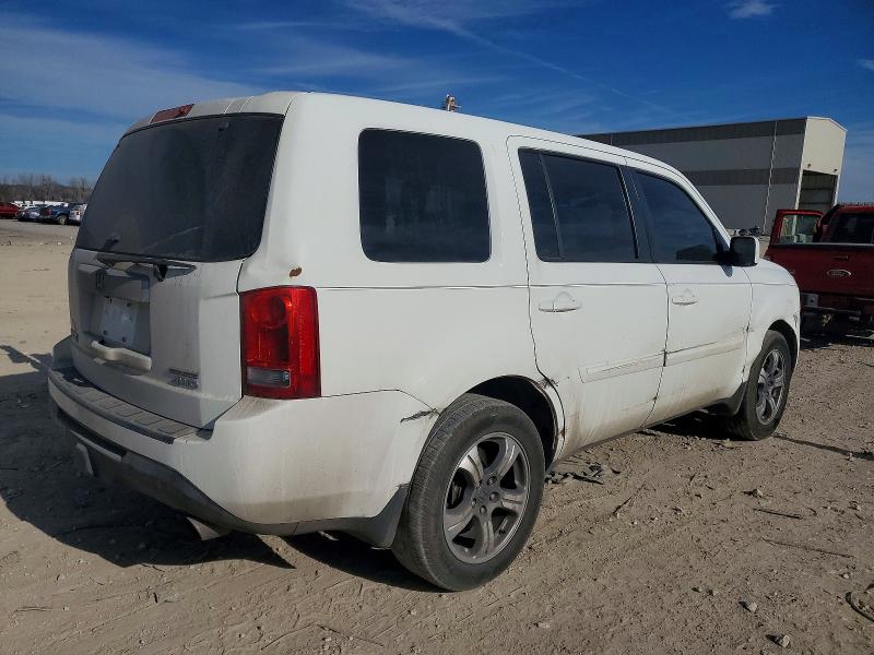 2015 Honda Pilot VIN 5FNYF4H3XFB068372 COPART salvage auction — SIDE, Mo - Salvage Certificate Of Title, sold $300 on 2026-07-09 (photo 3)