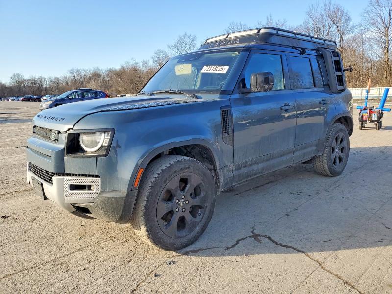 2020 Land rover Defender VIN SALEJEEX9L2023350 COPART salvage auction — FRONT END, Oh - Cert Of Title-Salvage, sold $2,150 on 2026-07-02 (photo 1)