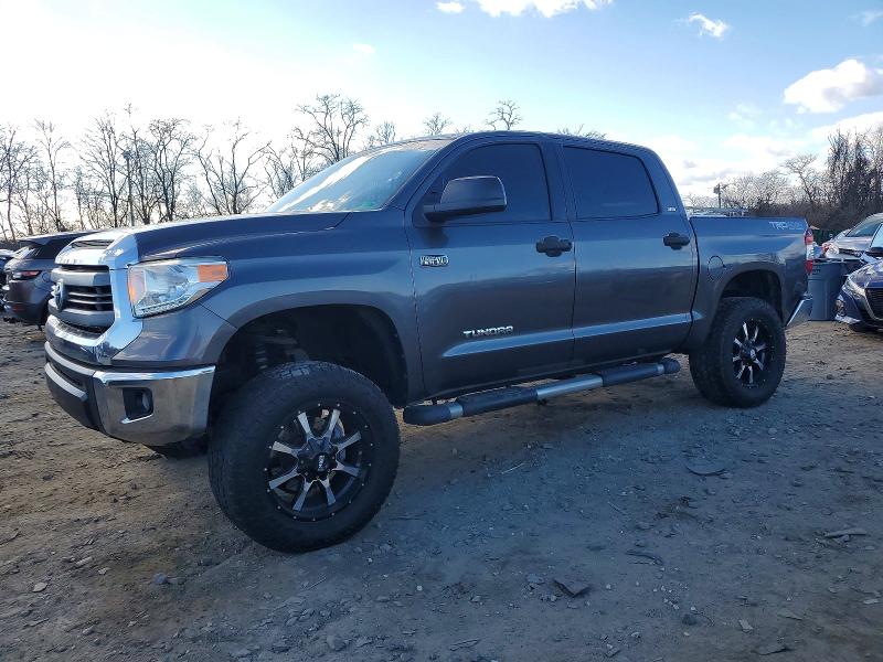 2015 Toyota Tundra VIN 5TFDY5F11FX483635 COPART salvage auction — REAR END, Md - Cert Of Salvage > 75% Damage, sold $300 on 2026-07-09 (photo 1)