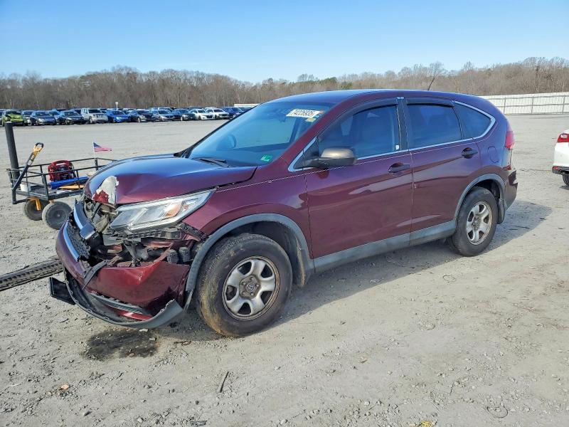 2015 Honda Cr-v VIN 2HKRM4H34FH646218 COPART salvage auction — FRONT END, Nc - Salvage Certificate Of Title, sold $3,150 on 2026-07-29 (photo 1)