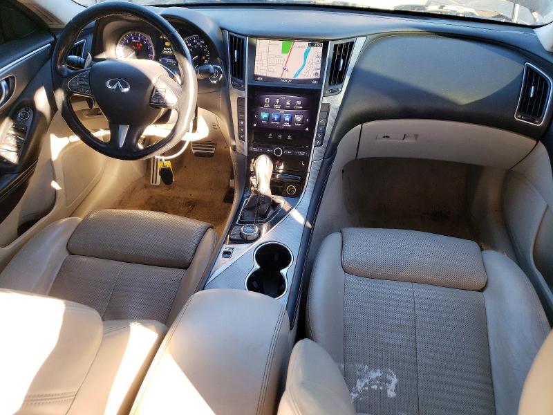2015 Infiniti Q50 VIN JN1BV7AR4FM414631 COPART salvage auction — SIDE, Wv - Salvage Certificate, sold $900 on 2026-07-13 (photo 8)