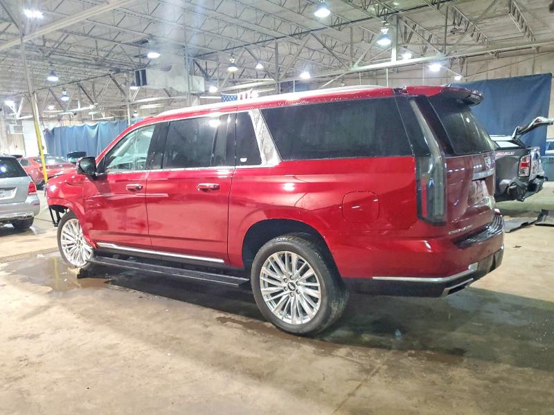 2026 Cadillac Escalade VIN 1GYS9KKL3TR141060 COPART salvage auction — Front End, MI - CERT OF TITLE-SALVAGE VEHICLE, sold $47,250 on 2026-02-17 (photo 2)
