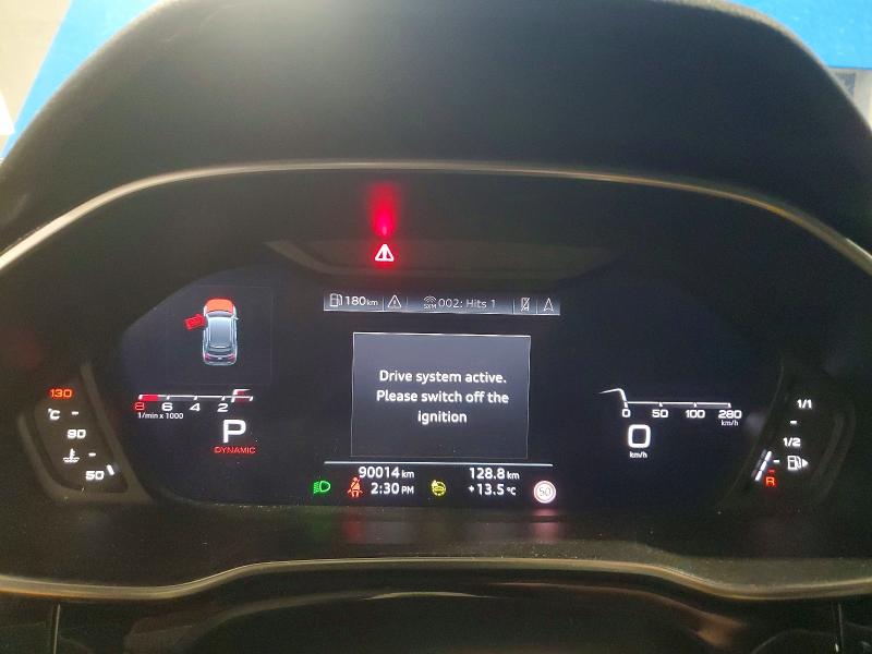 2021 Audi Q3 VIN WA1FECF30M1152093 COPART salvage auction — REAR END, NS - SALVAGE TITLE, sold $25 on 2026-07-16 (photo 9)