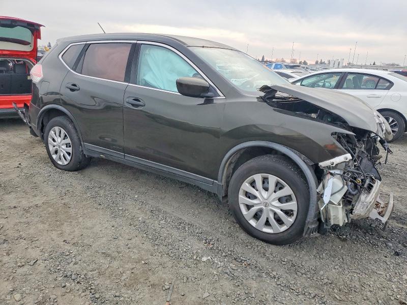 2016 Nissan Rogue VIN KNMAT2MT1GP635872 COPART salvage auction — FRONT END, Salvage Title, sold $250 on 2026-07-16 (photo 4)
