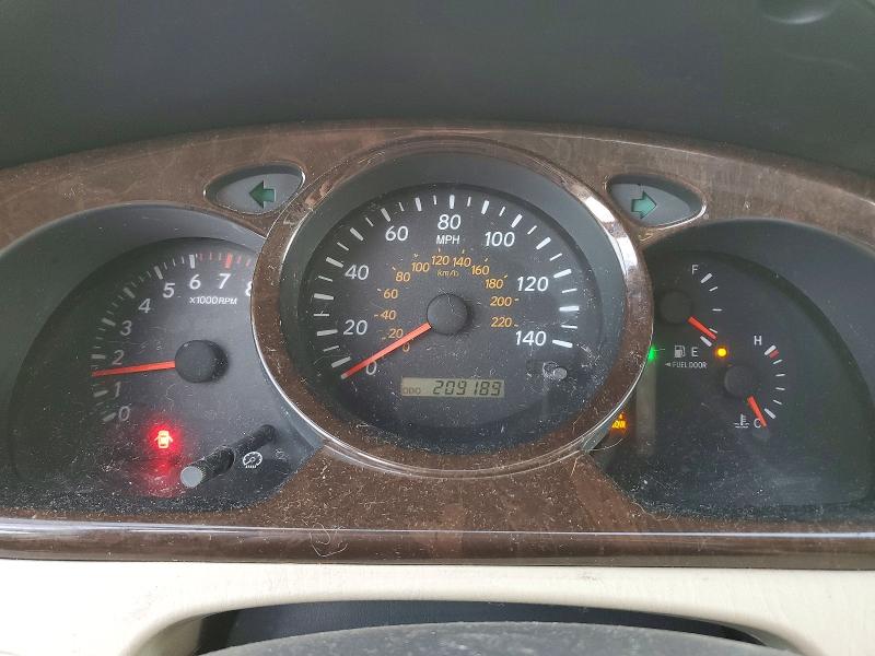 2001 Toyota Highlander VIN JTEHF21A510033464 COPART salvage auction — FRONT END, Wa - Vehicle Cert Of Ownership-Titl, sold $200 on 2026-07-14 (photo 9)