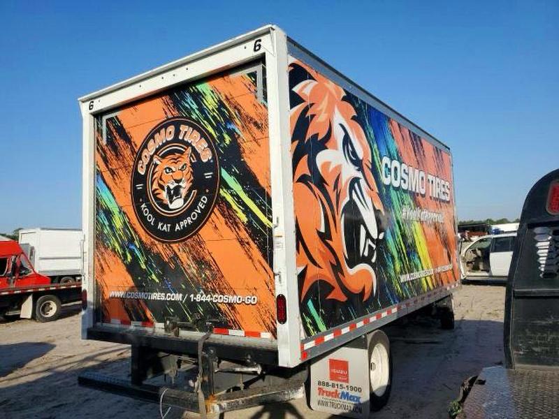 2023 Isuzu Npr VIN 54DC4W1D9PS206238 COPART salvage auction — FRONT END, Fl - Certificate Of Destruction (P), sold $10,000 on 2026-07-08 (photo 4)