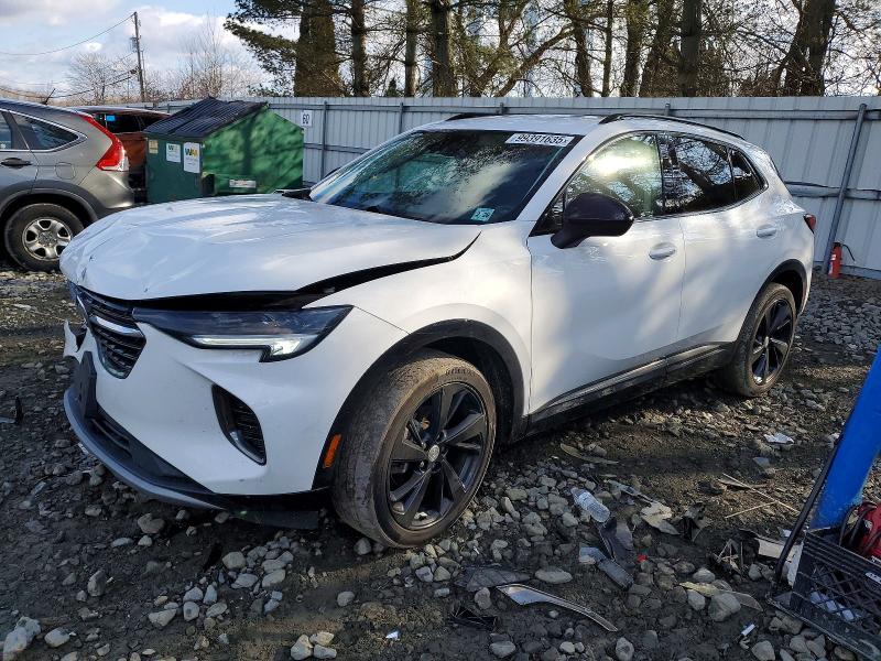 2021 Buick Envision VIN LRBFZMR43MD042298 COPART salvage auction — FRONT END, Nj - Cert Of Title-Salvage, sold $225 on 2026-07-27 (photo 1)
