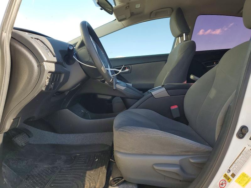 2013 Toyota Prius VIN JTDKN3DU4D5559374 COPART salvage auction — FRONT END, Ca - Salvage Certificate, sold $250 on 2026-07-27 (photo 7)
