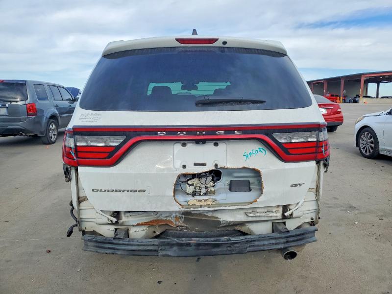 2014 Dodge Durango VIN 1C4RDHDG6EC313979 COPART salvage auction — REAR END, Tx - Salvage Vehicle Title, sold $750 on 2026-07-02 (photo 6)