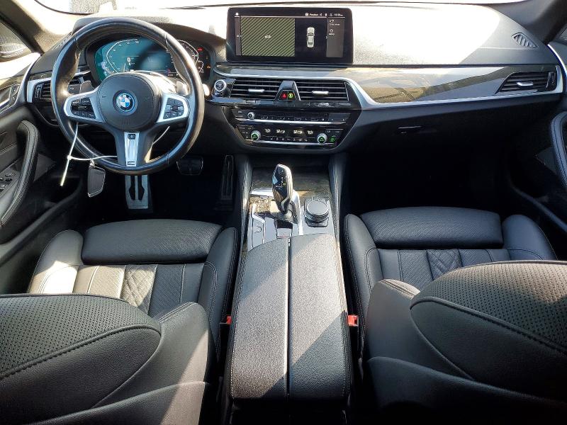 2023 BMW 5er VIN WBA13AG01PCM05474 COPART salvage auction — REAR END, Ca - Salvage Certificate, sold $12,300 on 2026-07-23 (photo 8)
