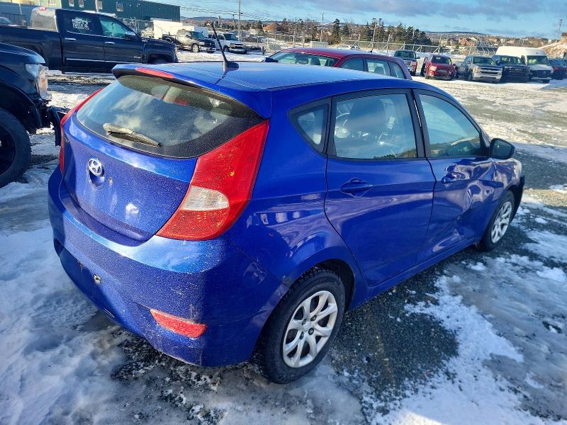 2014 Hyundai Accent VIN KMHCT5AE9EU184992 COPART salvage auction — SIDE, Ns - Cert Of Registration, sold $550 on 2026-07-16 (photo 3)