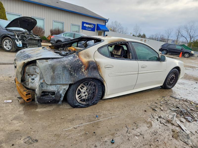 2004 Pontiac Grand prix VIN 2G2WP522041346145 COPART salvage auction — Burn Interior, KY - BILL OF SALE/PART ONLY/NO TITL, sold $125 on 2026-07-23 (photo 3)