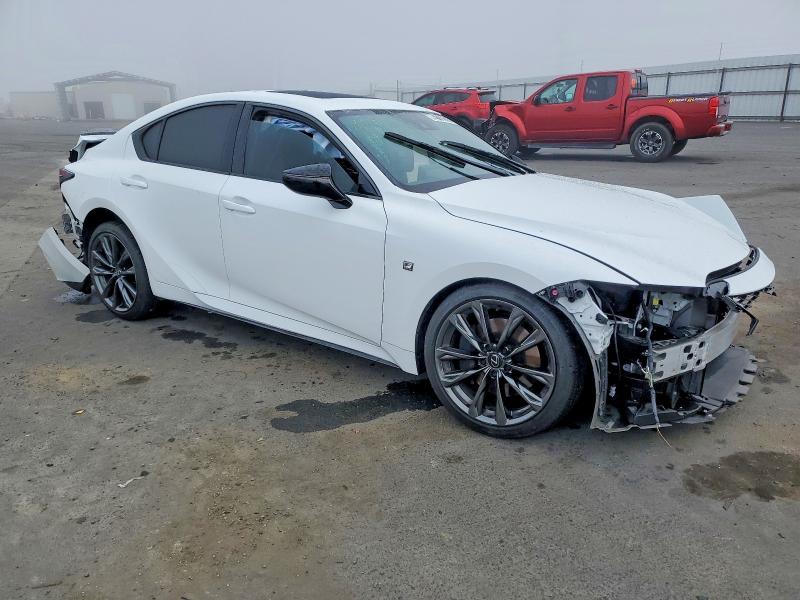 2025 Lexus Is 350 VIN JTHGZ1E26S5041578 COPART salvage auction — FRONT END, Ca - Salvage Certificate, sold $6,400 on 2026-07-02 (photo 4)