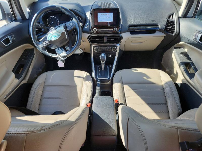 2020 Ford Ecosport VIN MAJ3S2KE8LC328593 COPART salvage auction — FRONT END, FL - CERT OF TITLE SLVG REBUILDABLE, sold $2,350 on 2026-07-02 (photo 8)