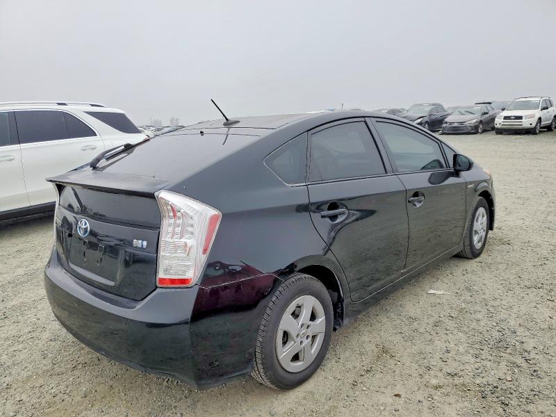 2011 Toyota Prius VIN JTDKN3DU2B1452750 COPART salvage auction — MINOR DENT/SCRATCHES, Or - Salvage Title Certificate (P), sold $2,450 on 2026-07-28 (photo 3)