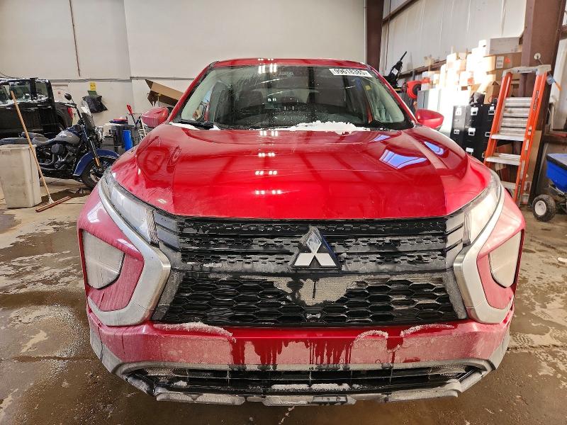 2024 Mitsubishi ECLIPSE VIN JA4ATUAA8RZ628692 COPART salvage auction — SIDE, Ab - Bos - Salvage, sold $7,200 on 2026-07-09 (photo 5)