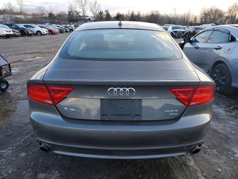 2013 Audi A7 VIN WAUYGAFCXDN069967 COPART salvage auction — MINOR DENT/SCRATCHES, Salvage Title, sold $3,450 on 2026-07-17 (photo 6)