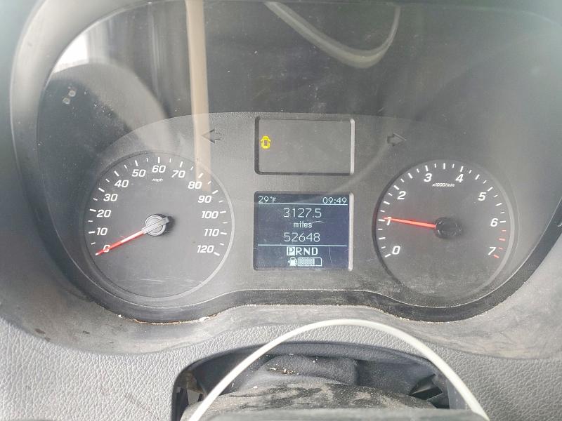 2021 Mercedes-benz Sprinter VIN W1W40CHY3MT052969 COPART salvage auction — REAR END, Md - Cert Of Salvage > 75% Damage, sold $12,900 on 2026-07-30 (photo 9)